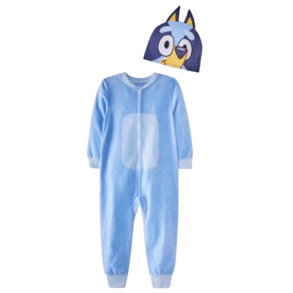 Bluey 2 piece Set - Blanket Sleeper with Cap